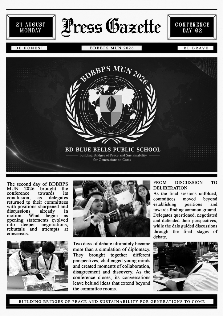 BDBBPS MUN 2026 Day 2